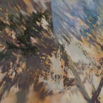 Leaves shadow, 2018, oil on canvas,130x200cm