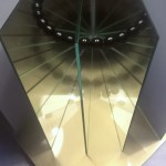 Életkönyv 2018 (üveg, tükör, mágnes, papír, hungarocell, 32x30x30cm)